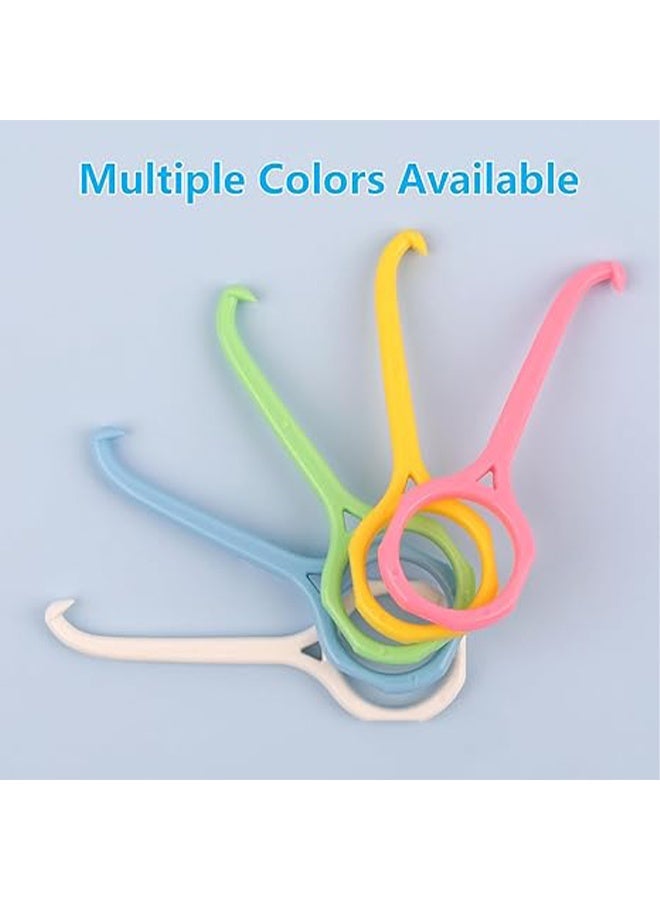 واي جيه أداة إزالة التقويم الشفاف 12 قطعة - أداة إزالة المثبت للتقويم غير المرئي - أدوات إزالة وتقويم الأسنان الشفاف وأدوات تنظيف الأسنان والعناية الفموية (6 ألوان) - Image 5