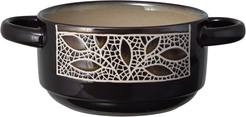 Mikasa Gourmet Basics Alexandria Double Handled Bowl 