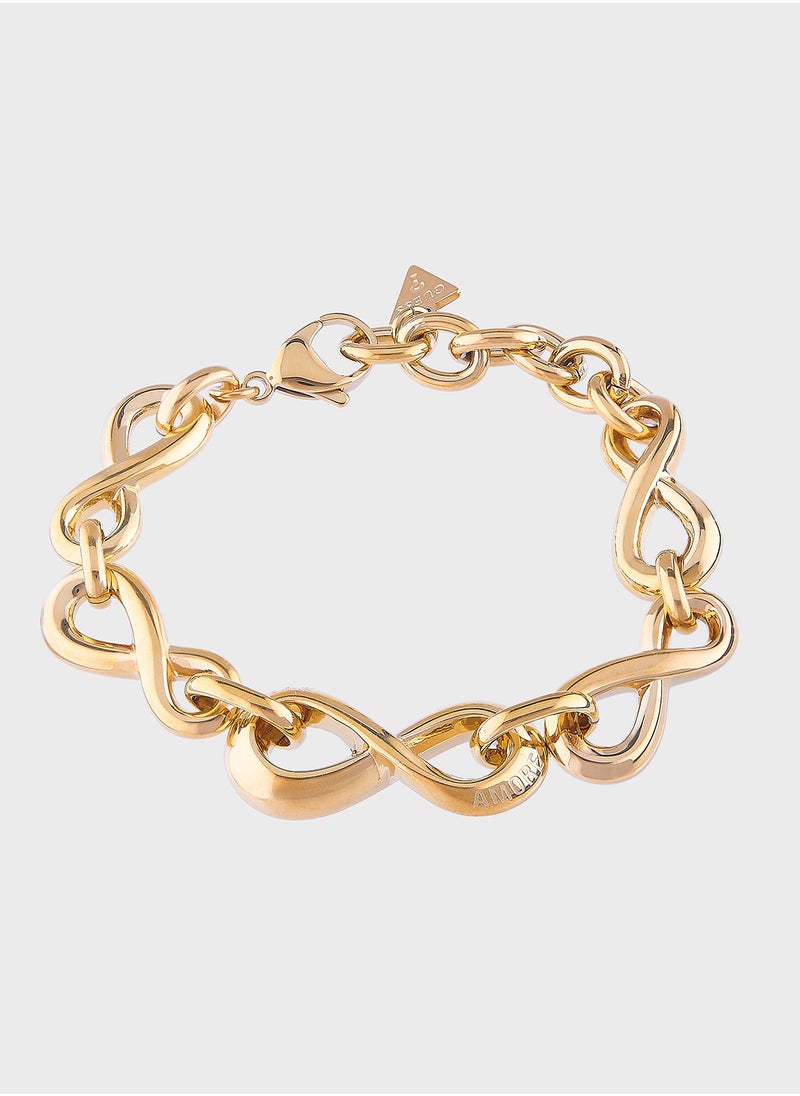 GUESS Jubb05047Jwygs 35Mm Infinity Links Bracelet  - Image 1