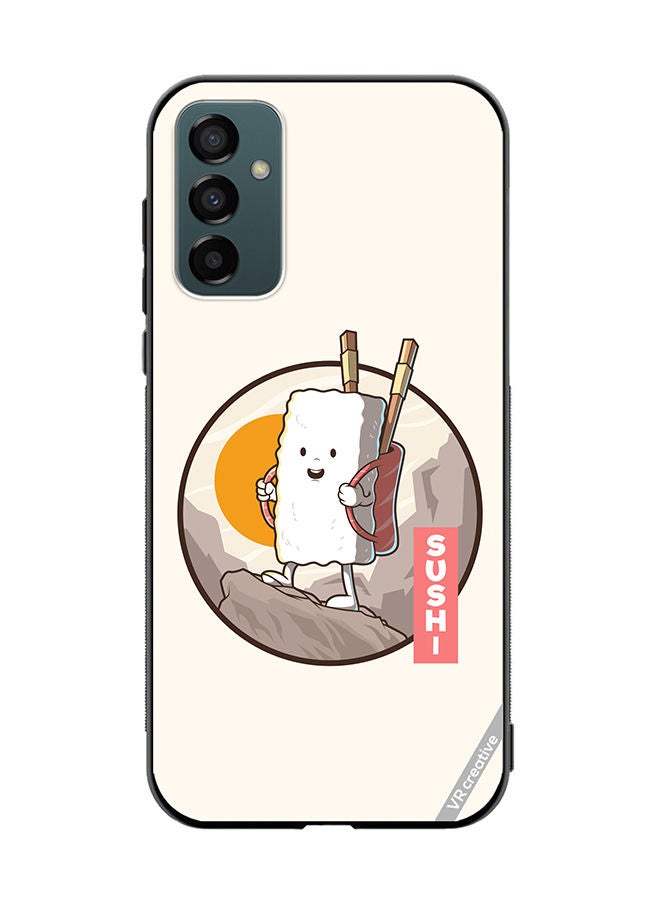 VR CREATIVE Protective Case Cover For Samsung Galaxy F23 Travel Sushi Design Multicolour - Image 1