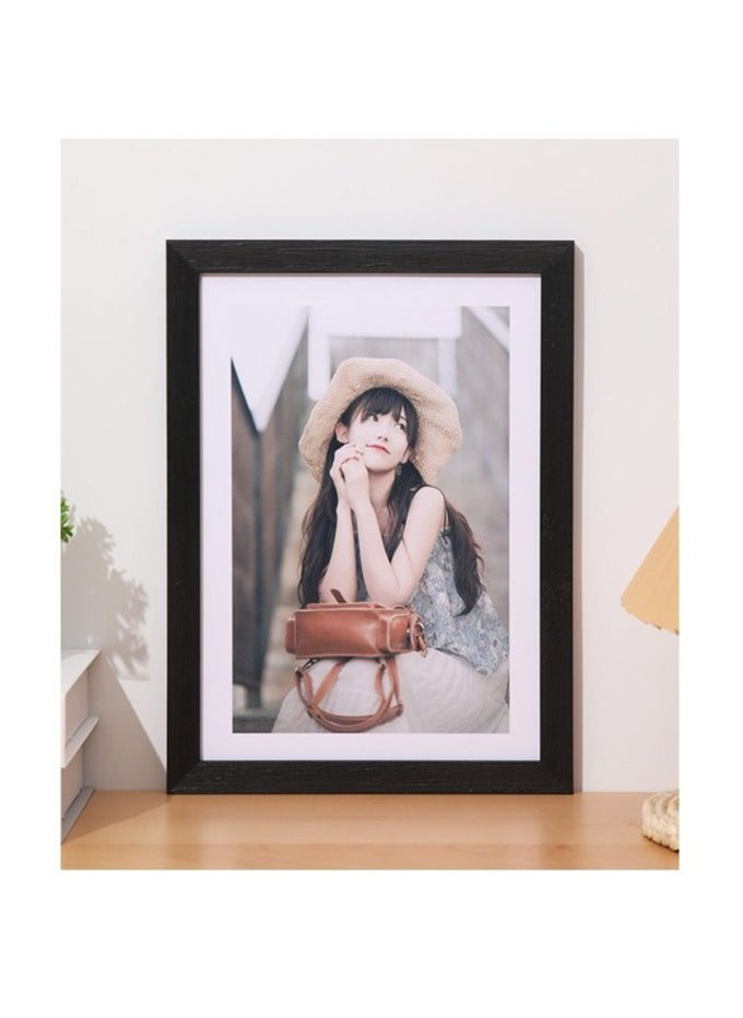 Generic Pack of 2, A3 Photo Frame, Minimalist Rectangular Photo Picture Frame, 29.7x42centimeter, Black  - Image 2