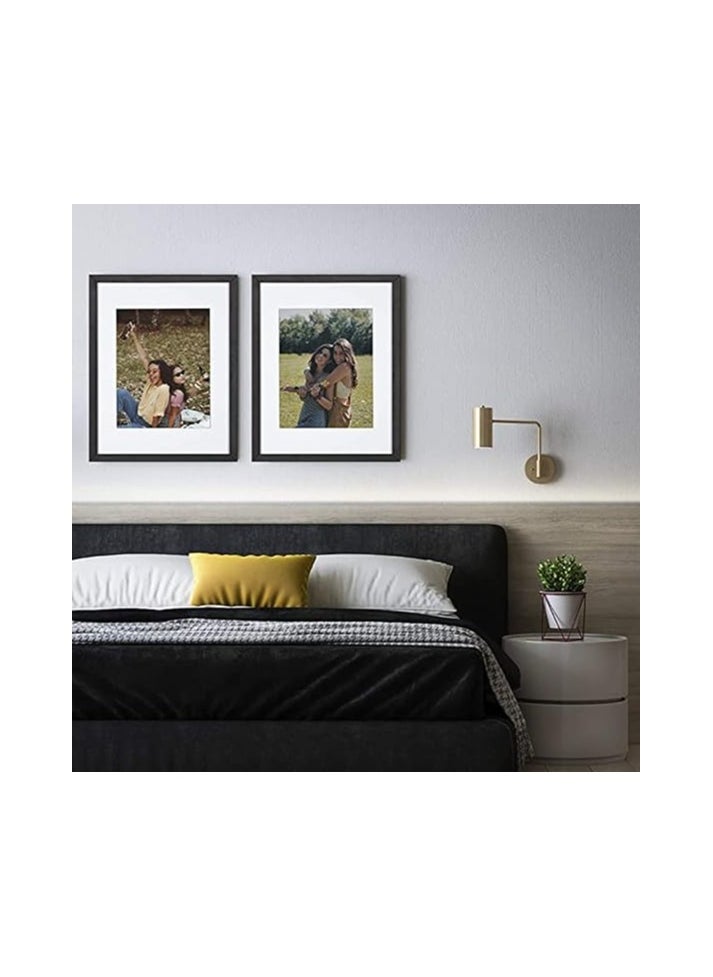 Generic Pack of 2, A3 Photo Frame, Minimalist Rectangular Photo Picture Frame, 29.7x42centimeter, Black  - Image 4