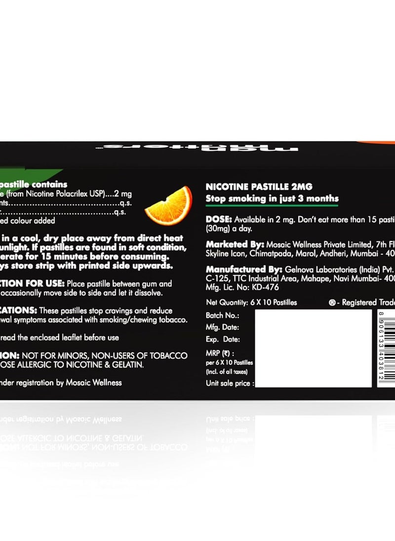Man Matters - Man Matters Sugar Free Nicotine Gummies 2Mg Refreshing Mint Flavor Non-Habit Forming 60 Gummies - Image 1