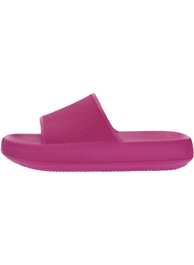 BRONAX Pillow Slippers for Women and Men | Shower Bathroom Sandals | Extremely Comfy | Non-Slip & Cushioned Thick Sole, Rose Red, 6-7 Women/4.5-5.5 Men - Image 2