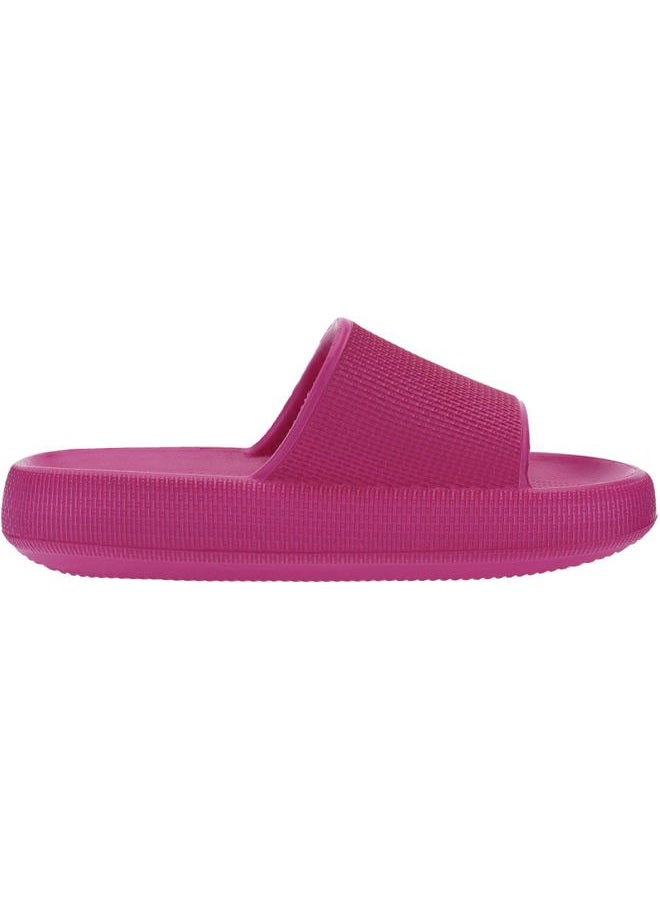 BRONAX Pillow Slippers for Women and Men | Shower Bathroom Sandals | Extremely Comfy | Non-Slip & Cushioned Thick Sole, Rose Red, 6-7 Women/4.5-5.5 Men - Image 4