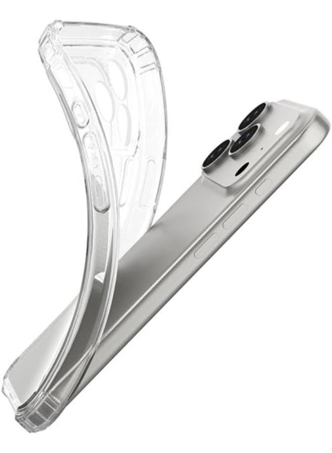 Compatible with iPhone 17 Pro Max Case Super Flexible Construction Dust and Dirt Protection Silicone Super Transparent Cover Compatible with iPhone 17 Pro Max. - Image 2