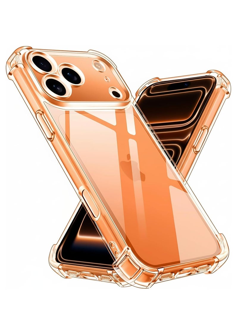 Compatible with iPhone 17 Pro Max Case Super Flexible Construction Dust and Dirt Protection Silicone Super Transparent Cover Compatible with iPhone 17 Pro Max. - Image 1