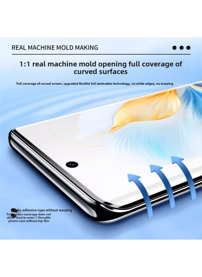 Generic - For Vivo X200pro Mini Positioning Paste High-definition Hydraulic Film X100S Full Coverage Self-healing Mobile Phone Film-Color:Positioning Paste: Frosted Hydraulic Membrane (front Membrane)-Dimensions:vivoX90pro (die) - Image 1