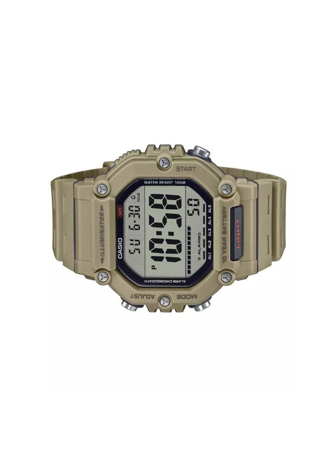 CASIO Resin  Digitail Watch AE-1600H-5AVDF - Image 2