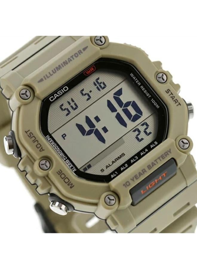 CASIO Resin  Digitail Watch AE-1600H-5AVDF - Image 4