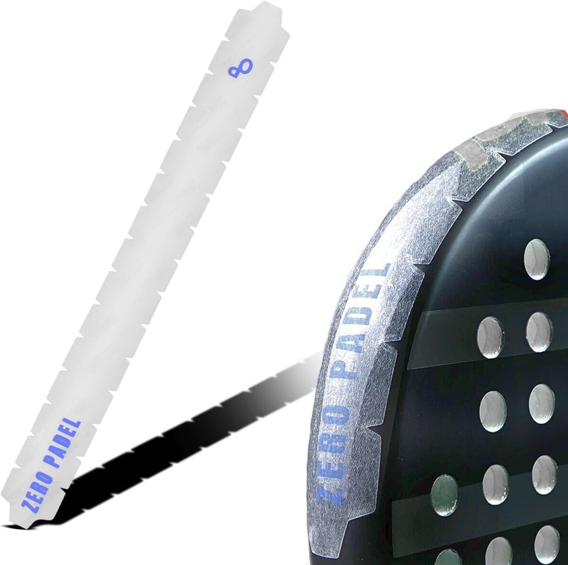 Zero Padel Racket Protector | Strong Adhesive, Lightweight & Durable for Maximum Edge Protection | Universal Fit, No Residue, Easy to Apply - Image 1