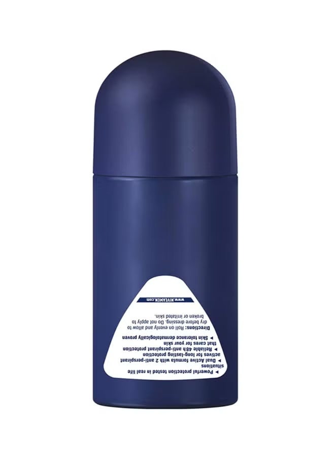 نيفيا مضاد التعرق دراي إمباكت ببلية دوارة للرجال، 50 مل أزرق/أحمر/أبيض 50ملليلتر - Image 2