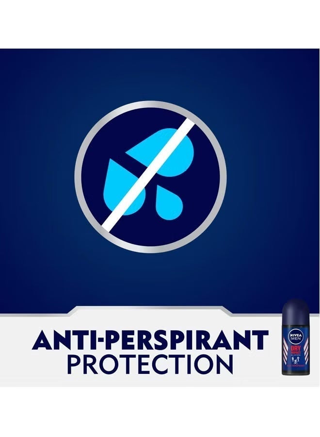 نيفيا مضاد التعرق دراي إمباكت ببلية دوارة للرجال، 50 مل أزرق/أحمر/أبيض 50ملليلتر - Image 5