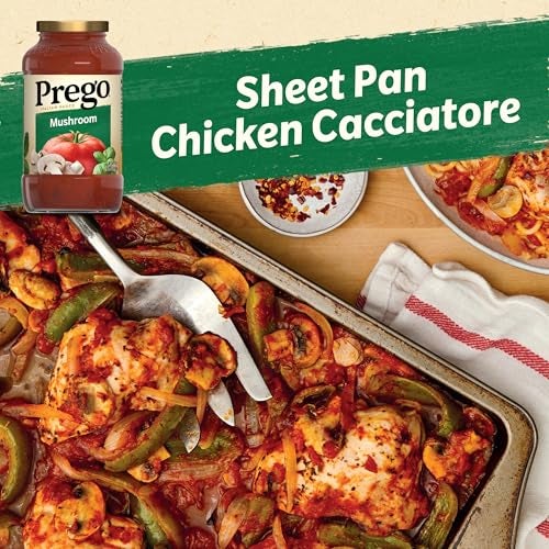 Prego Mushroom Pasta Sauce, 24 oz Jar - Image 3