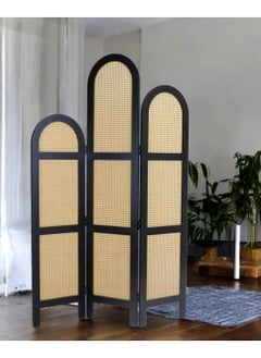 Generic Room Divider 3 Panel Room Partition, Foldable Freestanding Height 180-160-140 cm Width 121 CM  - Image 2