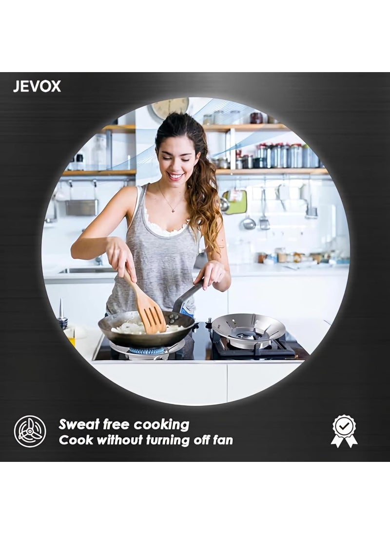 JEVOX JEVOX Pack of 2 gas saver stand with Energy Efficiency and safety stand for stove 2 qty  - Image 2