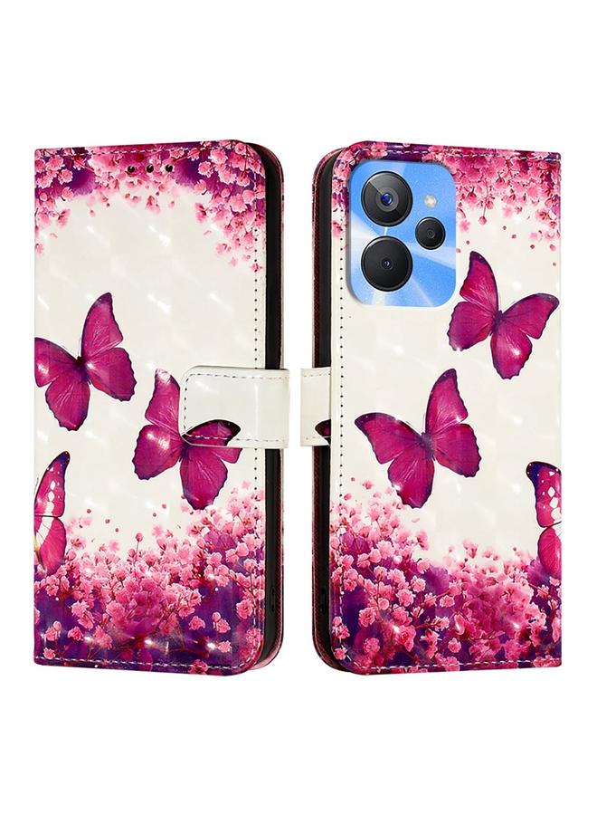 S-TOP Case For Realme 10T / 10s / 9i 5G India 3D Painting Horizontal Flip Leather Phone Case - Image 2