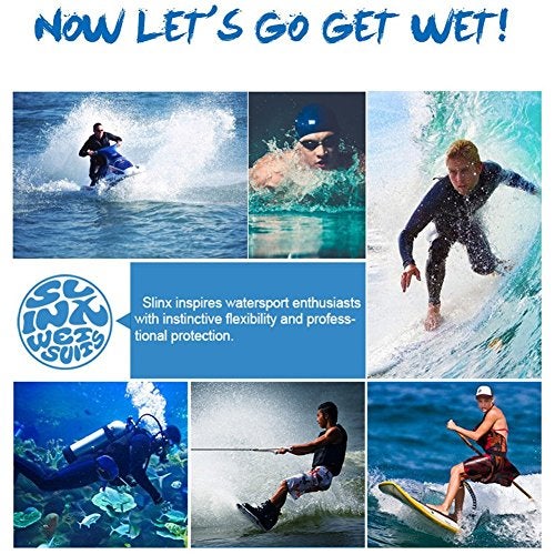 Skyone Neoprene Wetsuit Hood Scuba Diving Hood 3MM 5MM for Men Women Youth, Bib Dive Cap Surfing Thermal Hood for Kayaking Snorkeling Swimming Sailing Canoeing Water Sports - Image 2