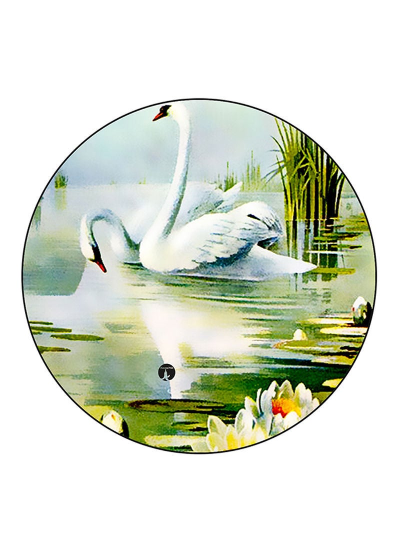 RKN Swans Printed Fridge Magnet  Multicolour - Image 1