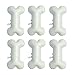 Lamantery Dog Bone Foil Balloon Pet Bone Mylar Balloons for Baby Shower Party Decoration 6pcs - Image 2