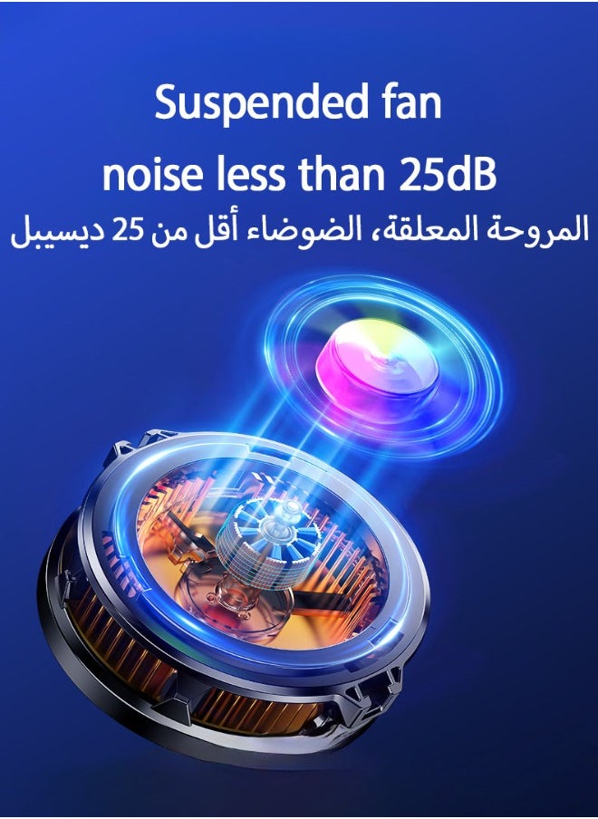Guqile iPad Tablet Cooler,Features advanced semiconductor technology to efficiently dissipate heat, keeping your device cool. With a magnetic design , it’s perfect for gaming and TikTok streaming.  - Image 4
