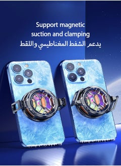 Guqile iPad Tablet Cooler,Features advanced semiconductor technology to efficiently dissipate heat, keeping your device cool. With a magnetic design , it’s perfect for gaming and TikTok streaming.  - Image 3