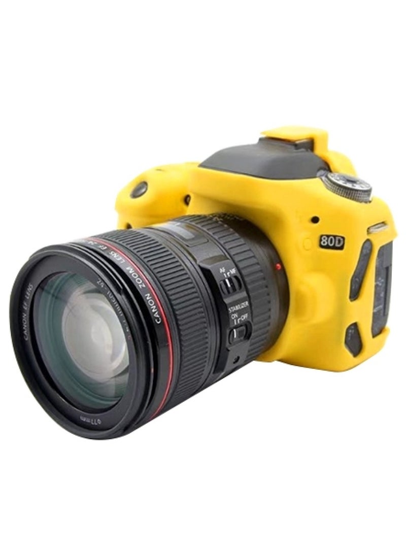 بولوز سيليكون حالة واقية للكاميرا كانون 80D  - Image 1