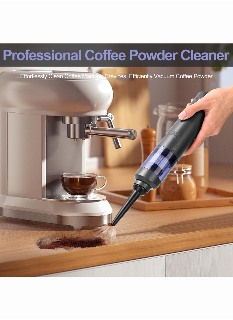 CAFELE - Mini Car Vacuum, Cordless Car Vacuum Cleaner 9000PA Powerful Suction, Rechargeable Hand Held Vacuum for Dust, Sand, Crumbs, Ultra-Light Portable Vacuum for Home, Car, Small Dust Buster - Image 1