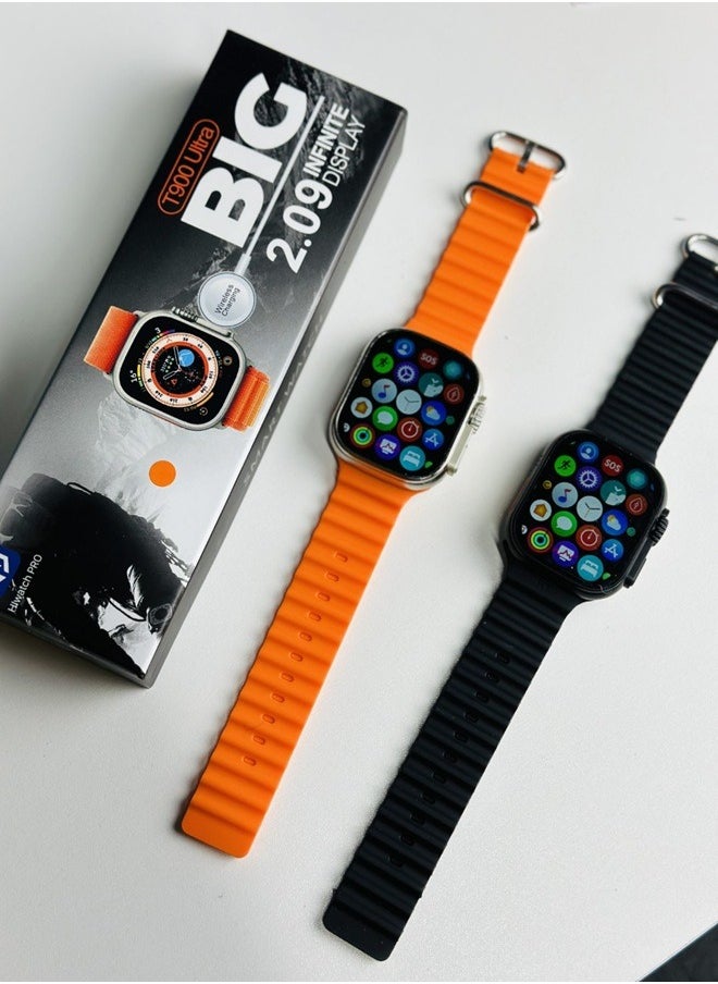 Generic - smart watch T900 Ultra with health fitness tracker and supports the Arabic Language - Image 1