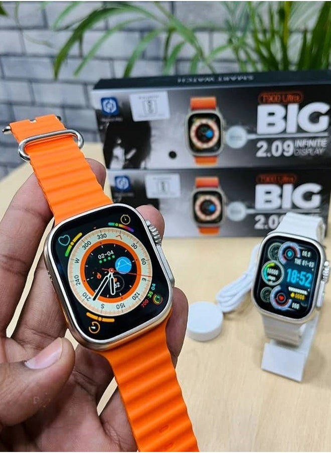 Generic - smart watch T900 Ultra with health fitness tracker and supports the Arabic Language - Image 1