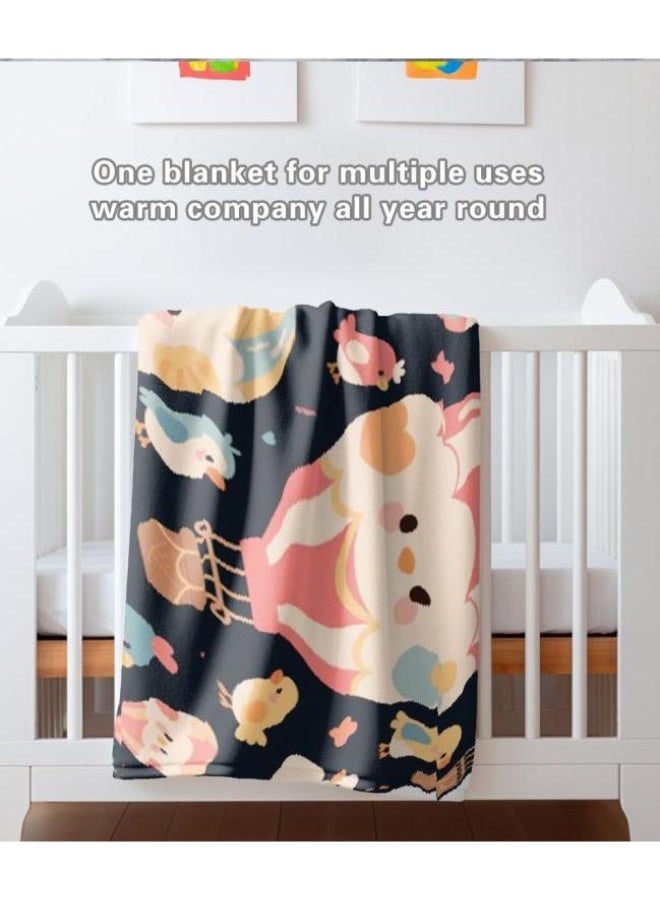 عام بطانية رقيقة من الفانيلا (حرارة ومريحة، ومناسبة للنوم واستخدام اللعبة والغبار والرمل) 150 سم * 200 سم - 1110 - Image 4