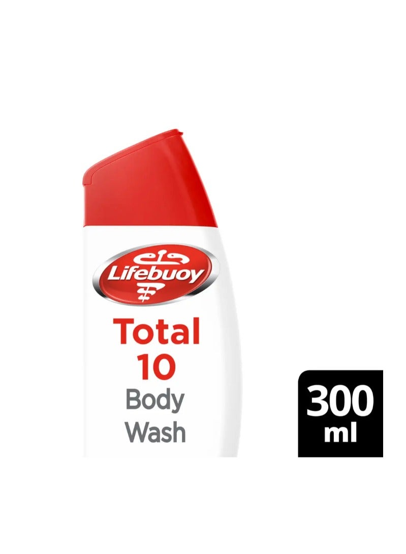 Lifebuoy Body Wash Total 300 ml + Puff - Image 1