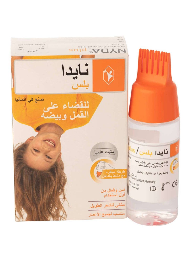 NYDA بلس مضاد للقمل مع مشط - 100 مل - Image 1
