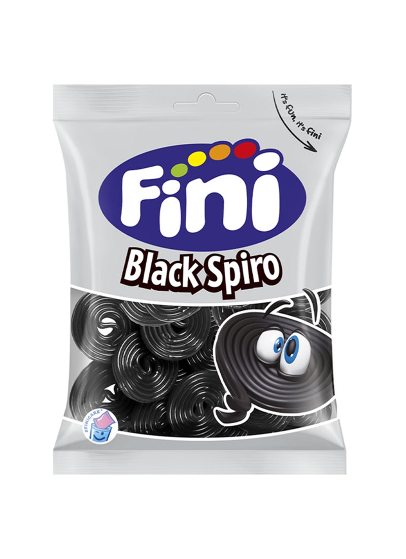 Fini Black Spiro Licorice Candies 90g - Image 1