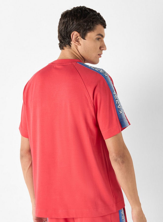 كابا تيشيرت بأكمام قصيرة وطبعات شعار من كابا - Image 3