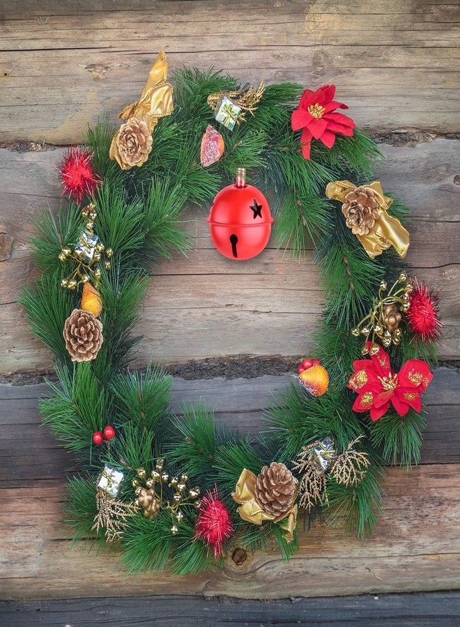 KUUQA 36 Pcs Christmas Jingle Bells Craft Bells with Star for Christmas Party, Tree, Wreath Ornaments, Holiday DIY Decorations - Image 4