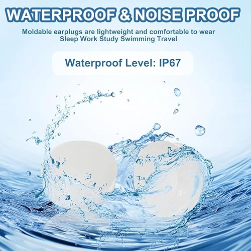 Aqua Ears AquaEars Adults 6 Pair Soft Silicone Ear Plugs for sleep study Loud noise Meditation Sound Reducing swim water proof EarPlugs Carry Case with Activ Aloe - Image 5