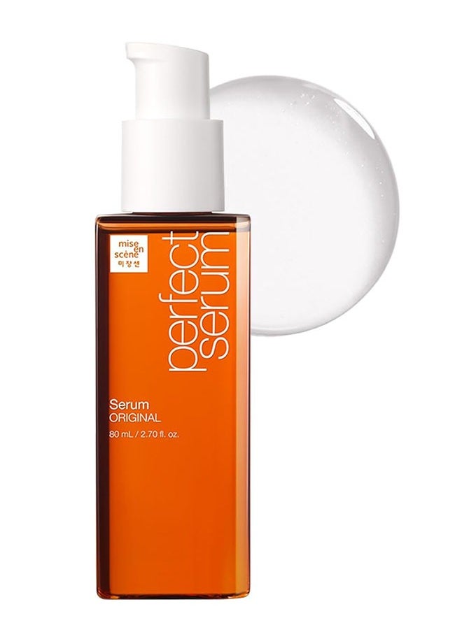 Mise En Scène Perfect Serum Original 80ml, Hair Oil Hair Essence Hair Styling Agent  - Image 1