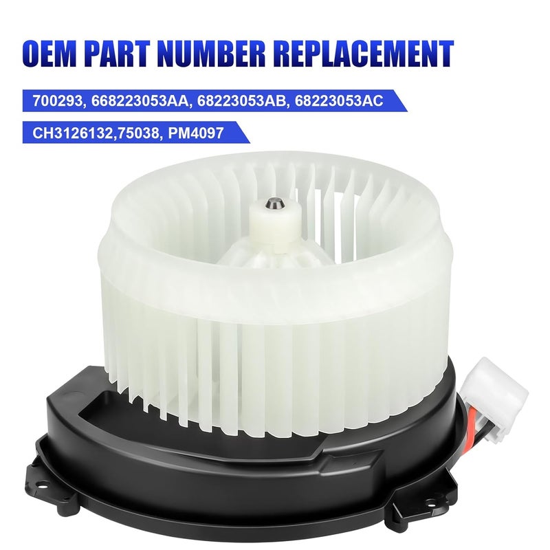 LCWRGS Front AC Blower Motor for Jeep Grand Cherokee & Chrysler 200 (2014-2018) - Image 4