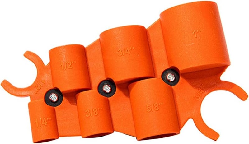 مجموعة أدوات إزالة الحواف الخشنة لأنابيب PVC مع مقياس العمق لـ CPVC والنحاس والألومنيوم من 1/4 إلى 1 بوصة - Image 2