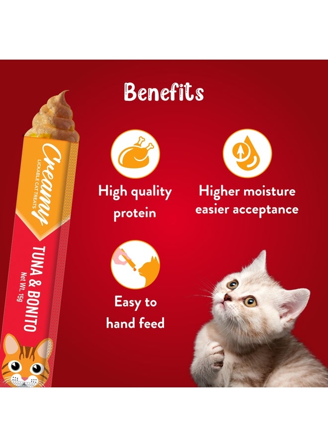 Drools Creamy Lickable Cat Treats Tuna & Bonito - Image 3
