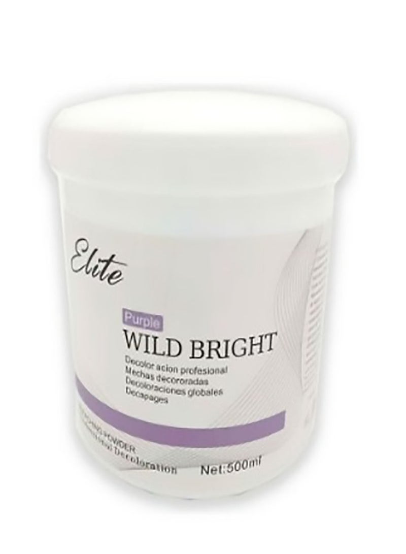 إليت مسحوق تبييض لون الشعر أرجواني 500 مل - Image 1