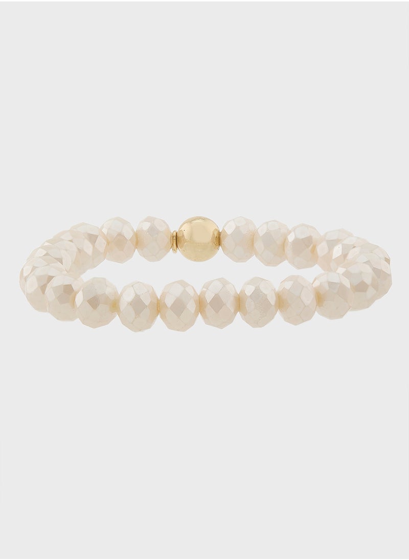 BUCKLEY LONDON Sparkle Glass Bead Bracelet  - Image 2