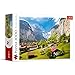 Trefl Lauterbrunnen Switzerland 3000 Piece Jigsaw Puzzle Red 46x33 Print DIY Puzzle Creative Fun Classic Puzzle for Adults and Children from 15 Years Old - Image 3