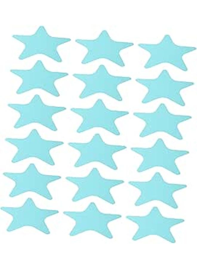 20Pcs Blue Star Bathtub Safety Stickers Non Slip Decals for Shower Tub and Smooth Surfaces - Image 1