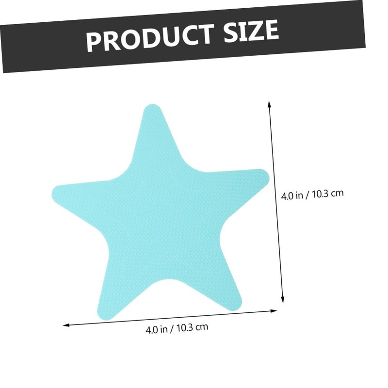 20Pcs Blue Star Bathtub Safety Stickers Non Slip Decals for Shower Tub and Smooth Surfaces - Image 5
