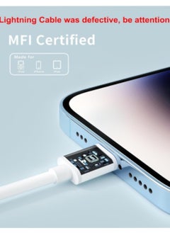 YLinkin 35W PD Super Fast Charger With USB C to Lightning Cable ｜Smart IC Multi-Protection｜Multi-Device Compatibility (Smart phone/iPhone/iPad/ Digital Devices)｜Compact & Portable ｜White  - Image 5