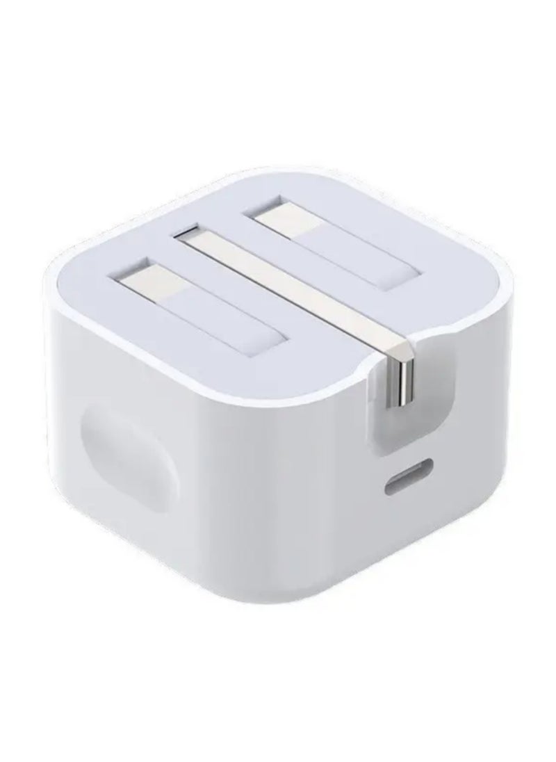 YLinkin - 35W PD Super Fast Charger With USB C to Lightning Cable ｜Smart IC Multi-Protection｜Multi-Device Compatibility (Smart phone/iPhone/iPad/ Digital Devices)｜Compact & Portable ｜White - Image 1