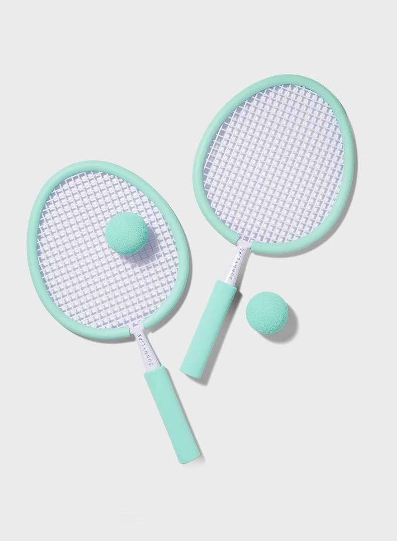 SUNNY LIFE Foam Beach Bats Rio Sun Pastel Aqua And Lilac