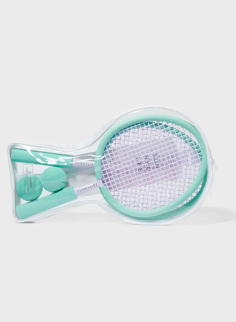 SUNNY LIFE Foam Beach Bats Rio Sun Pastel Aqua And Lilac